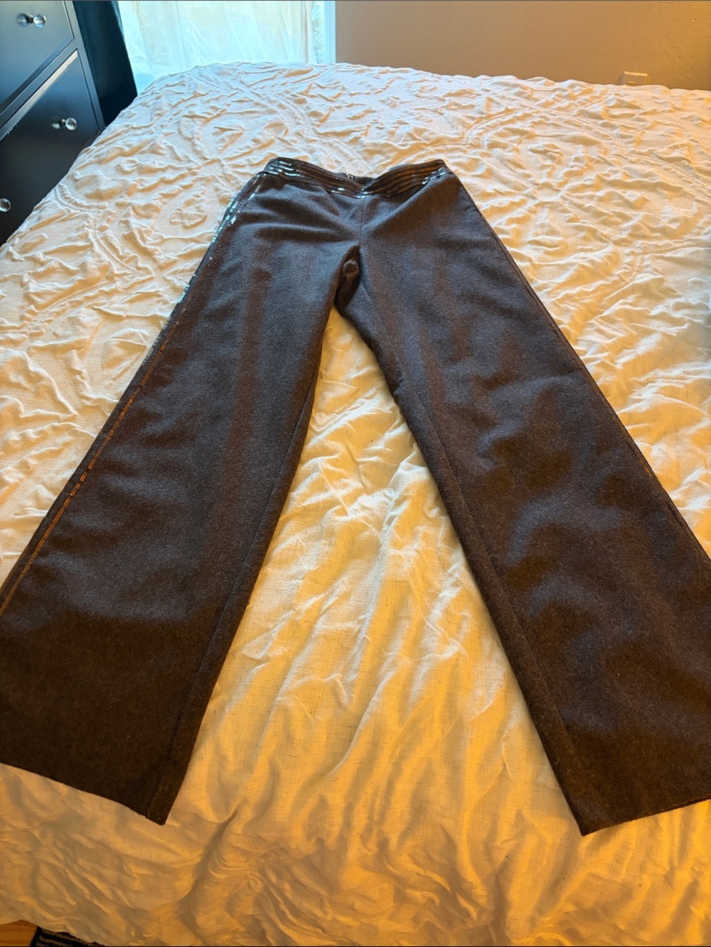 The Limited Wide Leg Pants in Dark Brown